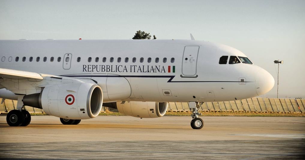 Aereo presidenziale italiano interni store